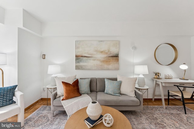 1711 Massachusetts Ave NW Unit 230, Washington, DC 20036 - living room with baseboards