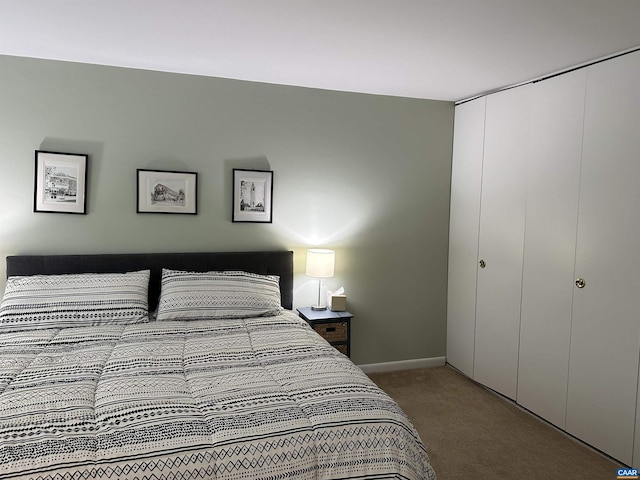 545 Burgoyne Rd Unit 8, Charlottesville, VA 22901 - carpeted bedroom featuring baseboards and a closet