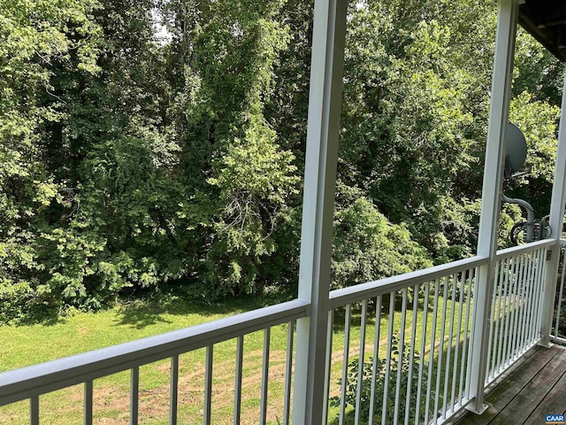 545 Burgoyne Rd Unit 8, Charlottesville, VA 22901 - wooden deck with a lawn
