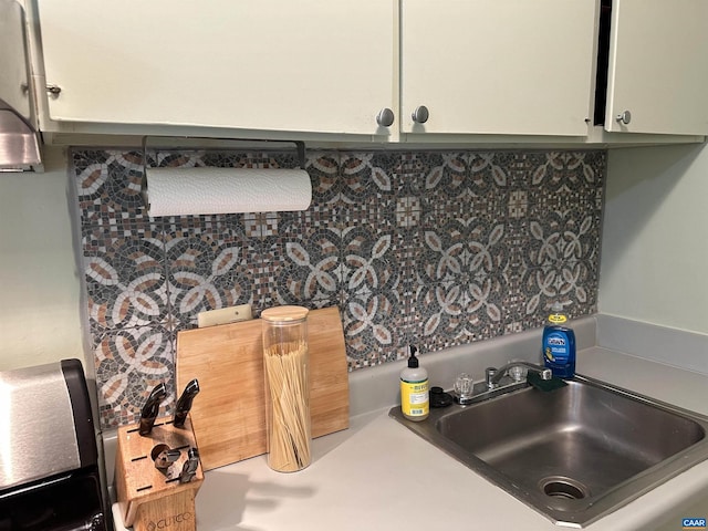 545 Burgoyne Rd Unit 8, Charlottesville, VA 22901 - kitchen view of tasteful backsplash and light countertops