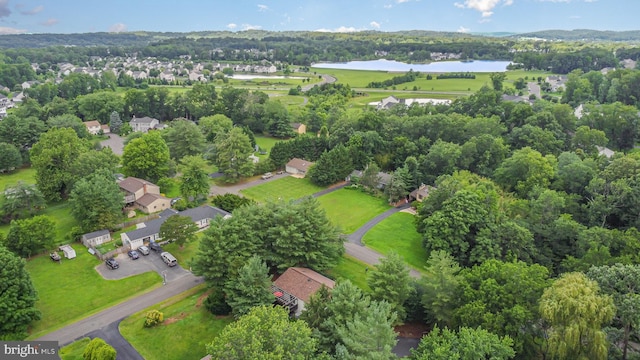 4367 Sunset Ct, Warrenton, VA 20187 - aerial view of property's location featuring a large body of water and nearby suburban area