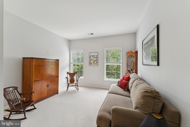6230 Glen Valley Ter Unit 4L, Frederick, MD 21701 - living area with light colored carpet and baseboards