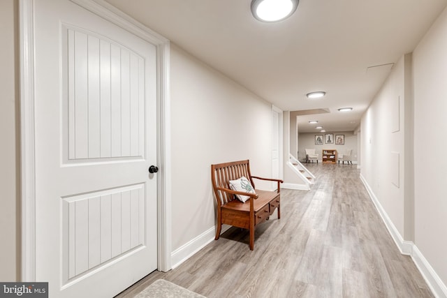 2100 Pot Spring Rd, Lutherville Timonium, MD 21093 - hallway with wood finished floors