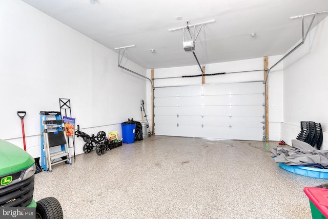 2100 Pot Spring Rd, Lutherville Timonium, MD 21093 - garage featuring a garage door opener