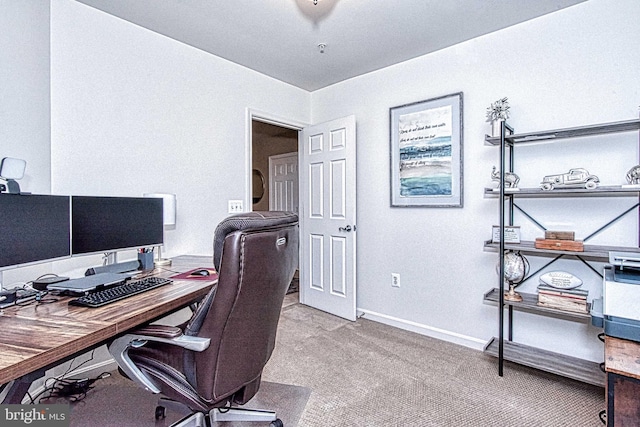 13812 Breezy Ridge Way Unit 101, Woodbridge, VA 22191 - home office with carpet floors and baseboards