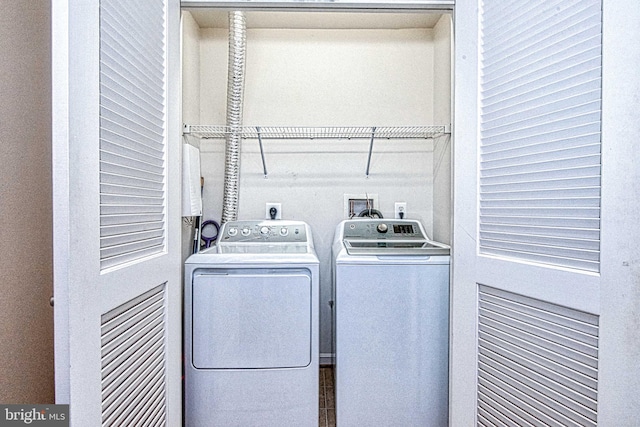 13812 Breezy Ridge Way Unit 101, Woodbridge, VA 22191 - laundry room with washing machine and dryer