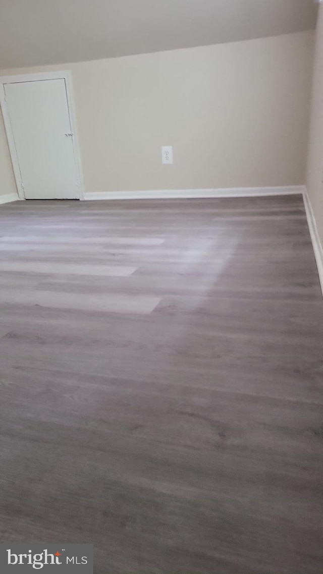 501 Tunstall Ave, Blackstone, VA 23824 - spare room with wood finished floors