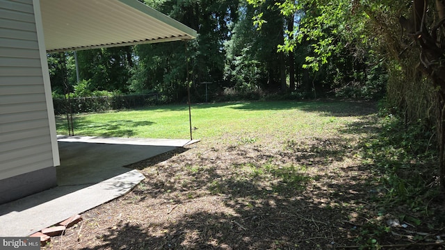 501 Tunstall Ave, Blackstone, VA 23824 - view of yard featuring a patio area