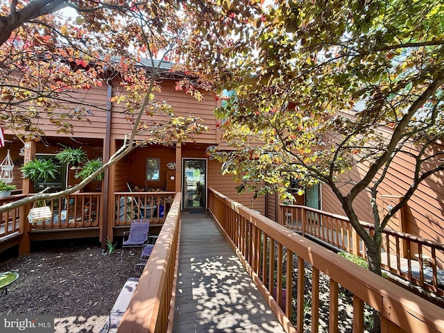 102 Tecumseh Trl, Hedgesville, WV 25427 - view of community with a deck