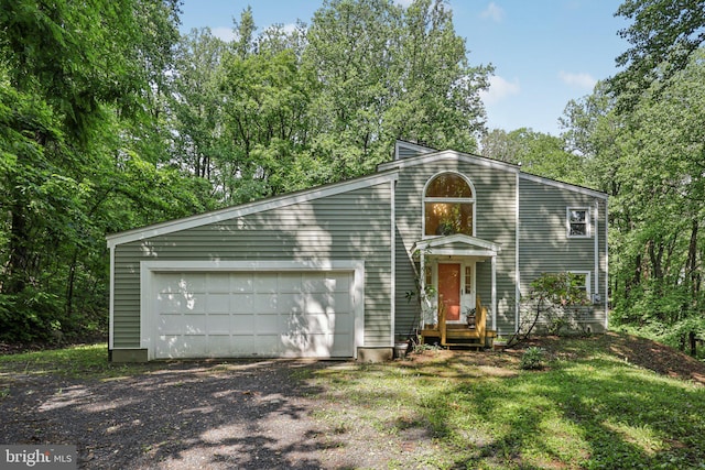 28 Cliff Rd, Front Royal, VA 22630 - view of front of home featuring driveway and a garage