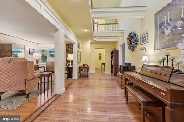 28 Cliff Rd, Front Royal, VA 22630 - hallway with light wood-type flooring and baseboards