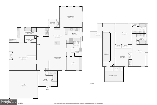 28 Cliff Rd, Front Royal, VA 22630 - view of floor plan / room layout
