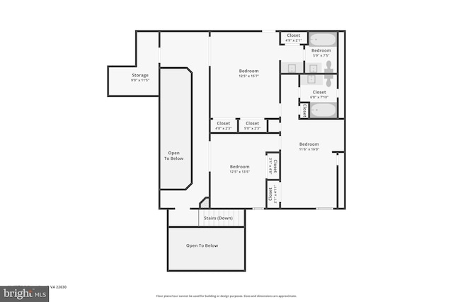 28 Cliff Rd, Front Royal, VA 22630 - view of floor plan / room layout
