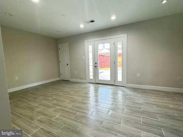 10105 Irongate Way, Manassas, VA 20109 - unfurnished room with recessed lighting and wood finish floors