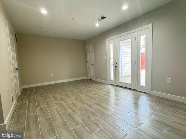 10105 Irongate Way, Manassas, VA 20109 - spare room with wood finish floors and recessed lighting