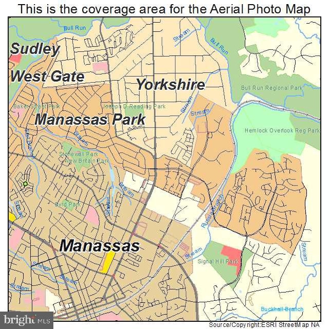 9715 Botsford Rd, Manassas, VA 20109 - map / location of property area