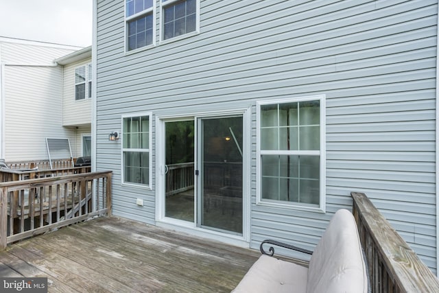 45 Private Ct, Bunker Hill, WV 25413 - view of deck