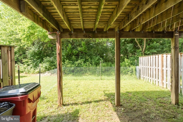 45 Private Ct, Bunker Hill, WV 25413 - view of fenced backyard