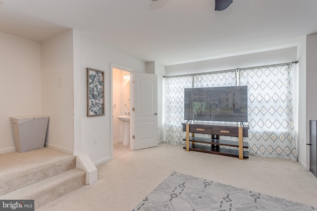 45 Private Ct, Bunker Hill, WV 25413 - carpeted bedroom featuring baseboards and connected bathroom