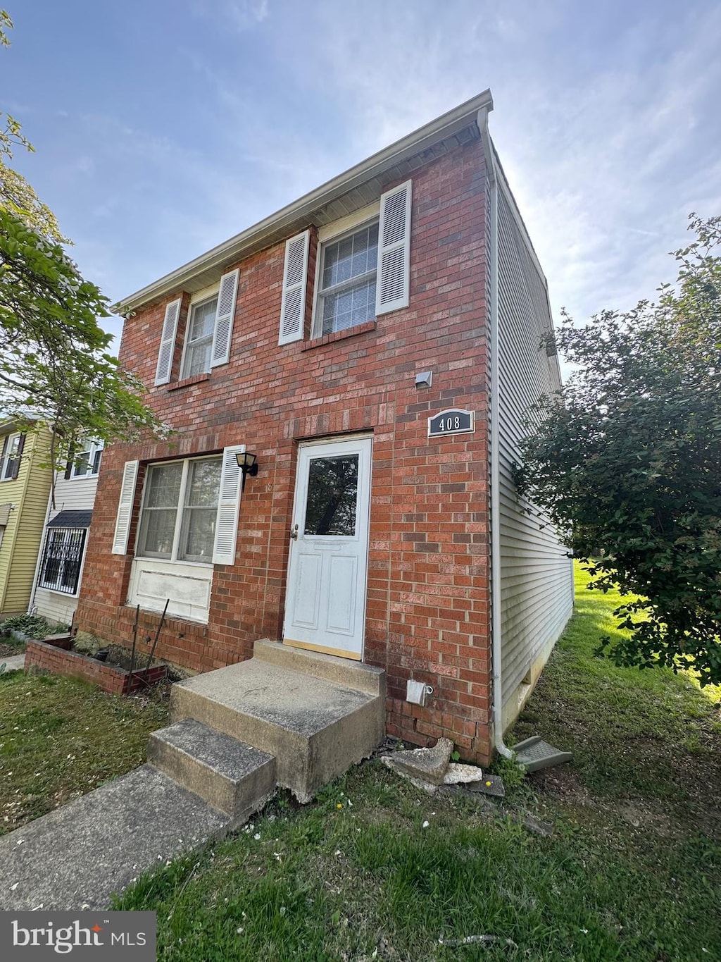 408 Possum Ct, Capitol Heights, MD 20743 - view of front of property with brick siding