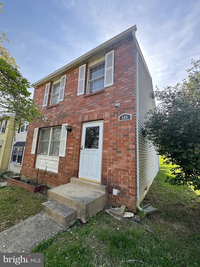 408 Possum Ct, Capitol Heights, MD 20743 - view of front of property with brick siding