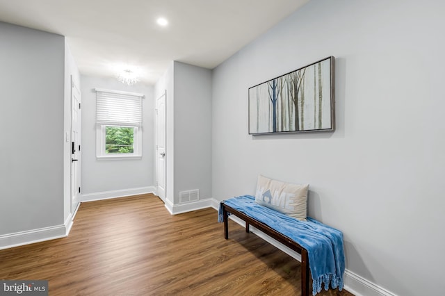 904 Stevenson Ln, Towson, MD 21286 - corridor featuring wood finished floors and recessed lighting