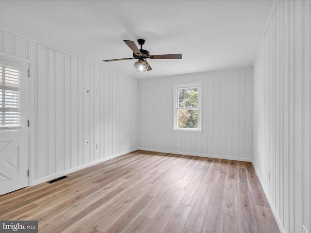 69 Mary Elmer Dr, Bridgeton, NJ 08302 - empty room featuring wood finished floors and a ceiling fan