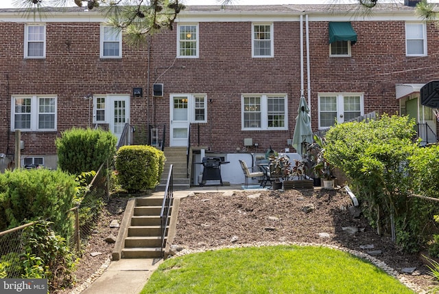 1906 Glen Keith Blvd, Towson, MD 21286 - rear view of property with brick siding