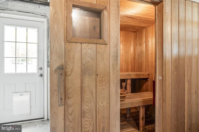 1121 Collingwood Rd, Alexandria, VA 22308 - relaxing sauna / steam room with wooden walls