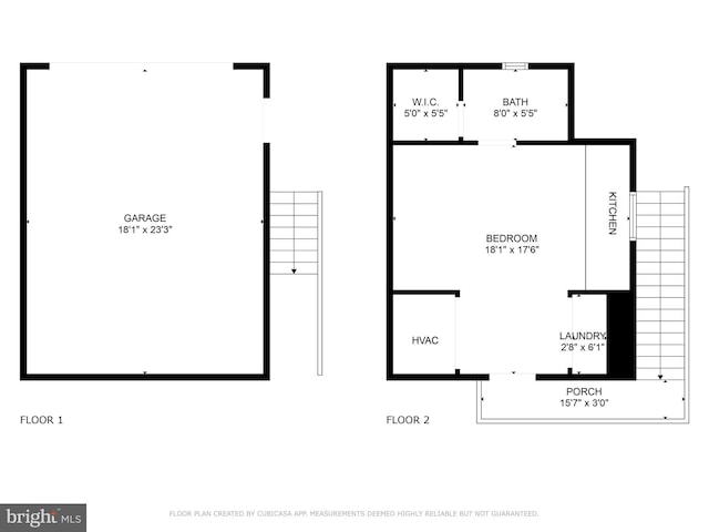 4705 25th St N, Arlington, VA 22207 - view of floor plan / room layout