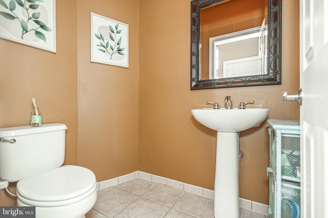 405 Hoffman Rd, Harleysville, PA 19438 - bathroom with toilet and tile patterned flooring