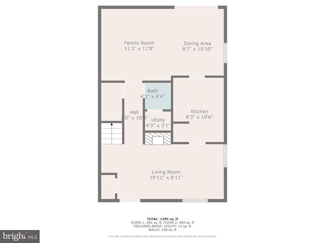 2801 Banks Ct, Dumfries, VA 22026 - view of room layout