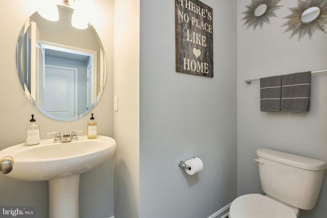 9423 Geaton Park Pl, Lanham, MD 20706 - bathroom featuring toilet and a sink