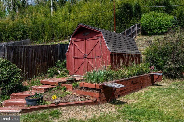 16102 Philmont Ln, Bowie, MD 20716 - view of shed featuring a garden