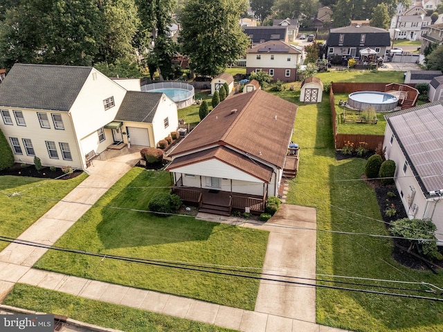 361 Crawford Ave, Maple Shade, NJ 08052 - aerial perspective of suburban area