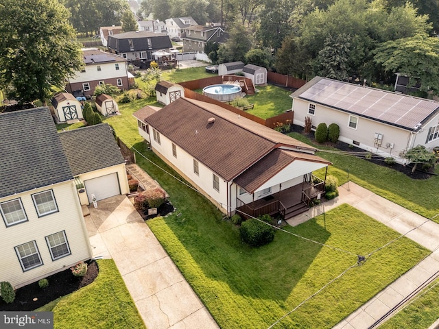 361 Crawford Ave, Maple Shade, NJ 08052 - aerial perspective of suburban area