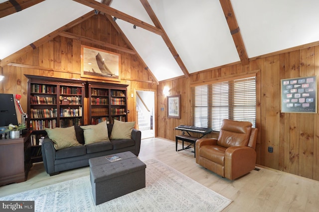 553 Choptank Cove Ct, Annapolis, MD 21401 - living area featuring wooden walls, wood finished floors, and stairs