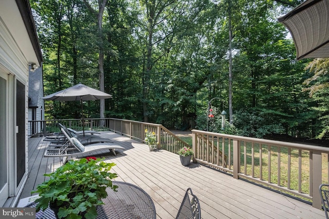 553 Choptank Cove Ct, Annapolis, MD 21401 - view of deck