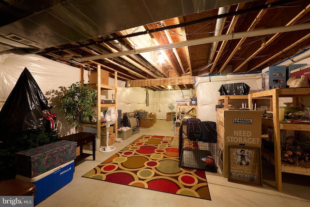 722 Cherry Tree Rd, Middletown, DE 19709 - view of unfinished basement