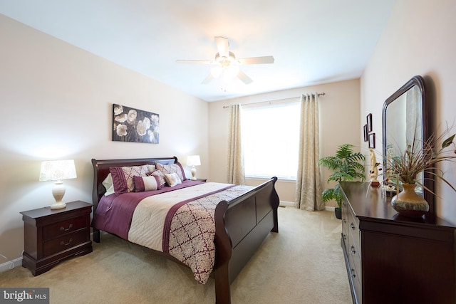 722 Cherry Tree Rd, Middletown, DE 19709 - bedroom featuring light colored carpet and a ceiling fan