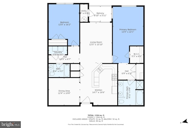 9713 Handerson Pl Unit 203, Manassas Park, VA 20111 - view of floor plan / room layout