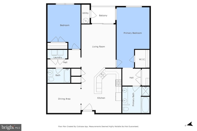 9713 Handerson Pl Unit 203, Manassas Park, VA 20111 - view of property floor plan