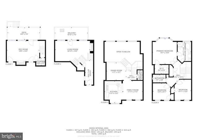 2517 Hunton Pl, Alexandria, VA 22311 - view of floor plan / room layout