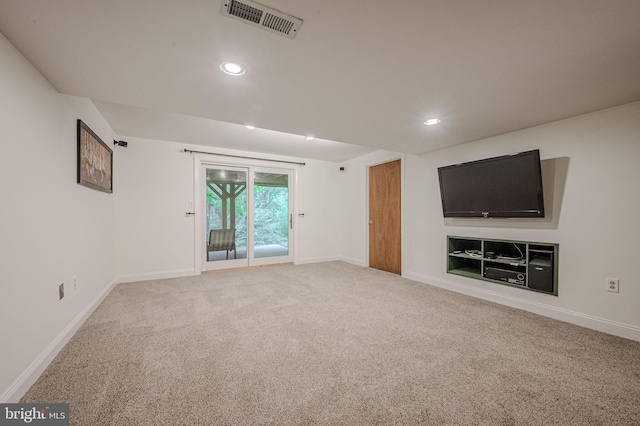 310 Belmont Ct, Lincoln University, PA 19352 - unfurnished living room featuring carpet and recessed lighting