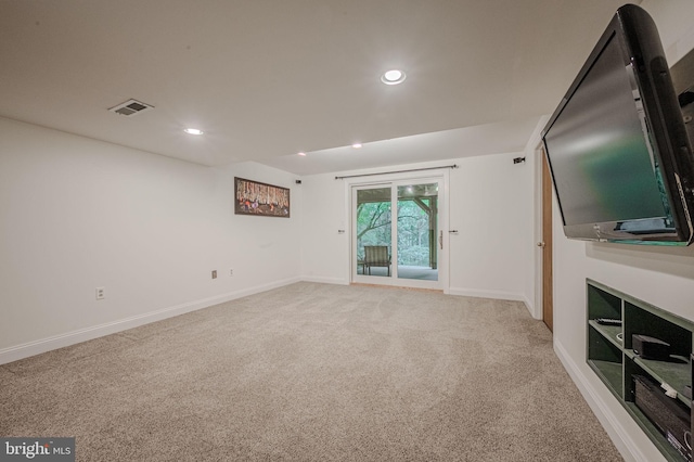 310 Belmont Ct, Lincoln University, PA 19352 - spare room featuring recessed lighting and light carpet