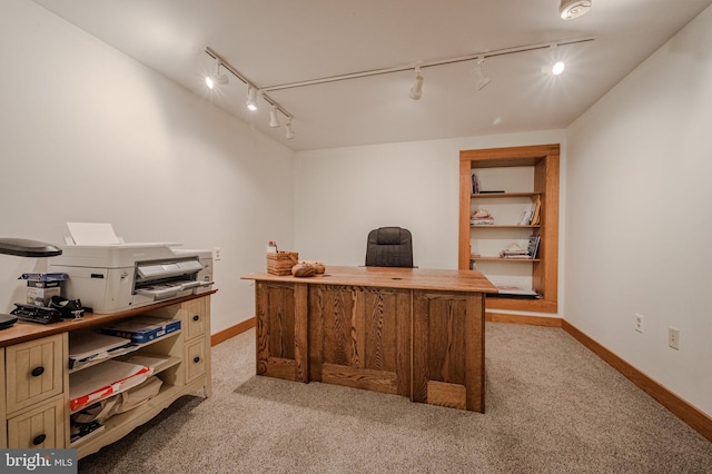 310 Belmont Ct, Lincoln University, PA 19352 - office featuring rail lighting and light carpet