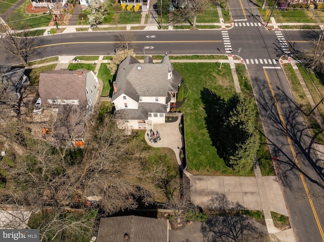 902 Station Ave, Haddon Heights, NJ 08035 - aerial perspective of suburban area