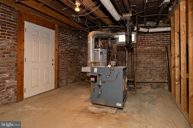 902 Station Ave, Haddon Heights, NJ 08035 - utilities featuring a heating unit and water heater