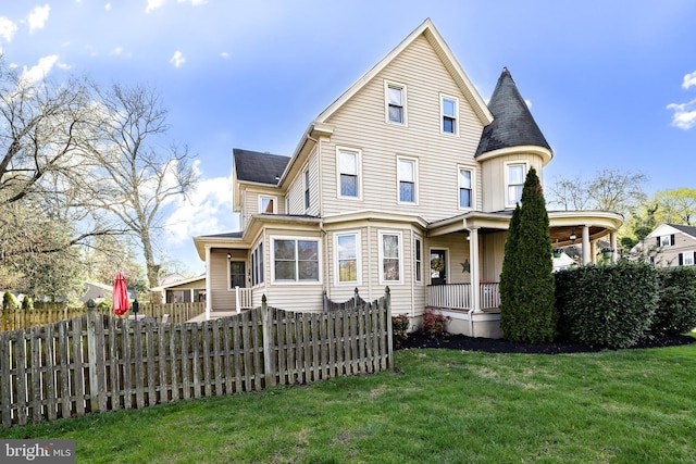 902 Station Ave, Haddon Heights, NJ 08035 - back of property with covered porch and roof with shingles