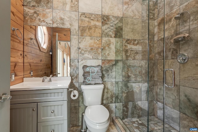 1505 Running Deer Dr, Keswick, VA 22947 - bathroom featuring a stall shower and vanity